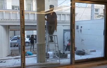 درب،لیفت،شیشه سکوریت