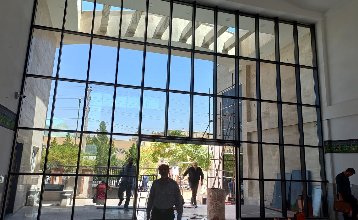 نمای شیشه